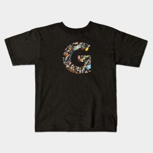 Monogram Letter G Kids T-Shirt